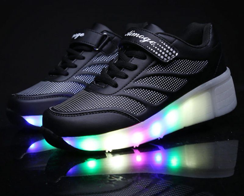 Elcira Rullesneaker Til Piger - Pink