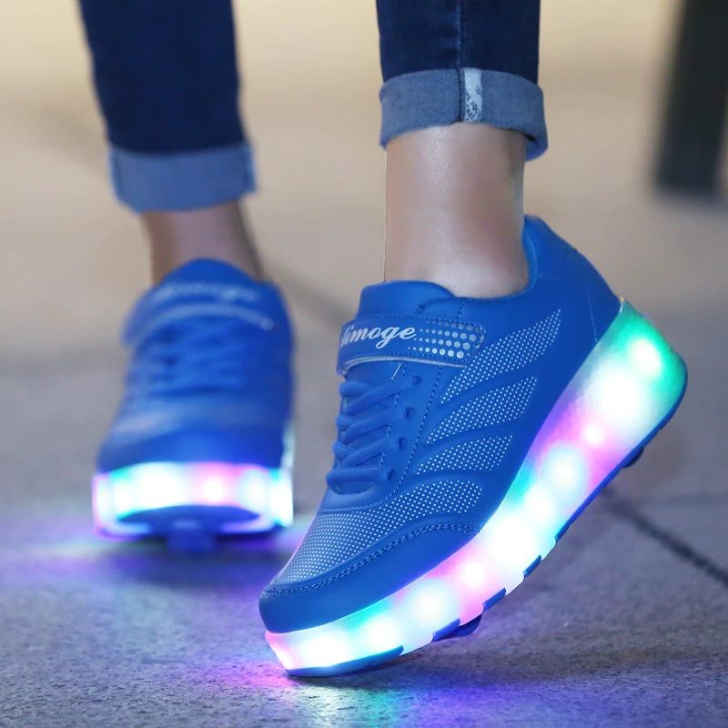 Elcira Rullesneaker Til Piger - Pink