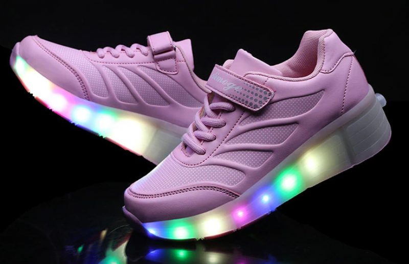 Elcira Rullesneaker Til Piger - Pink