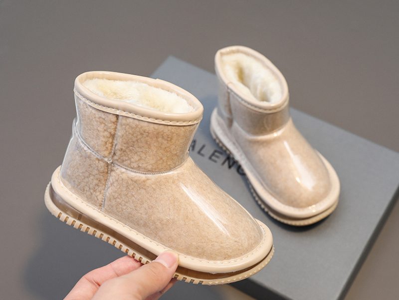 Electra Pigesnestøvle - Beige Pels