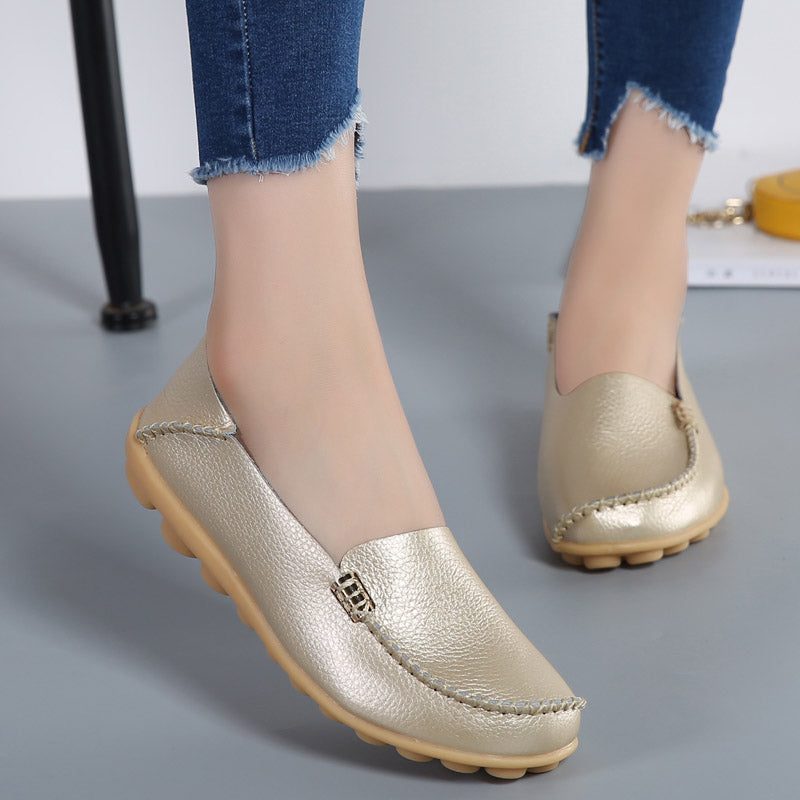 Elena Dame Loafer - Rød