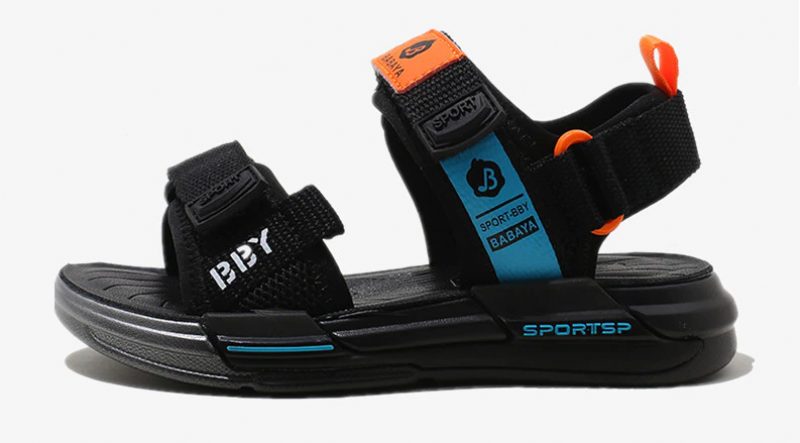 Elias Drenges Strandsandaler - Sort