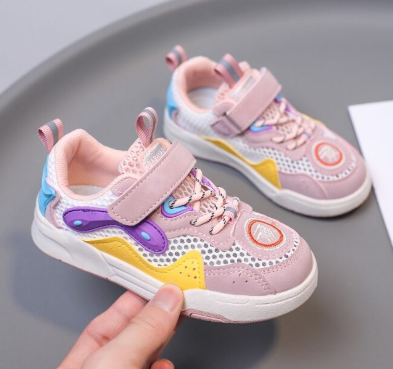 Elida Fashion Sneaker Til Piger - Pink