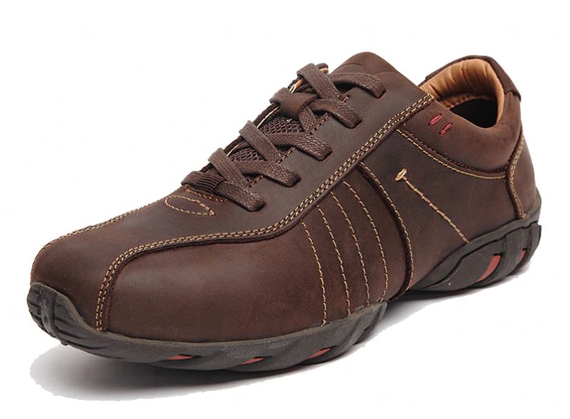 Elio Herre Casual Oxfords - Kaffe