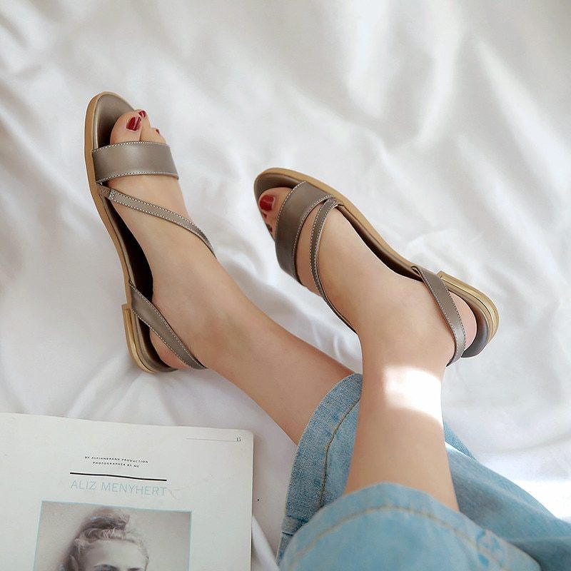 Eliza Damesandaler - Beige