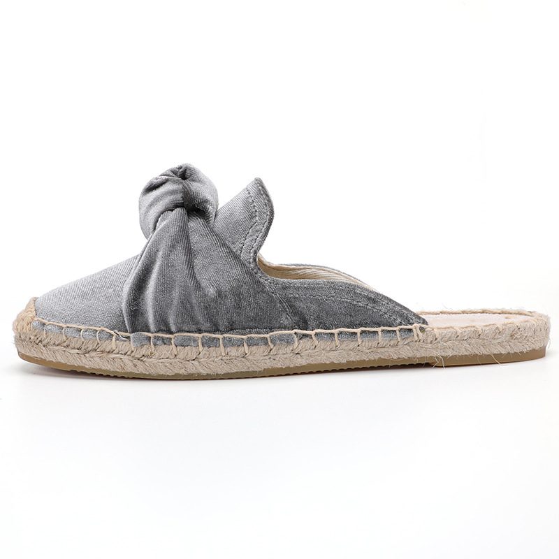 Elsa Mules Espadrilles Til Kvinder - Grå