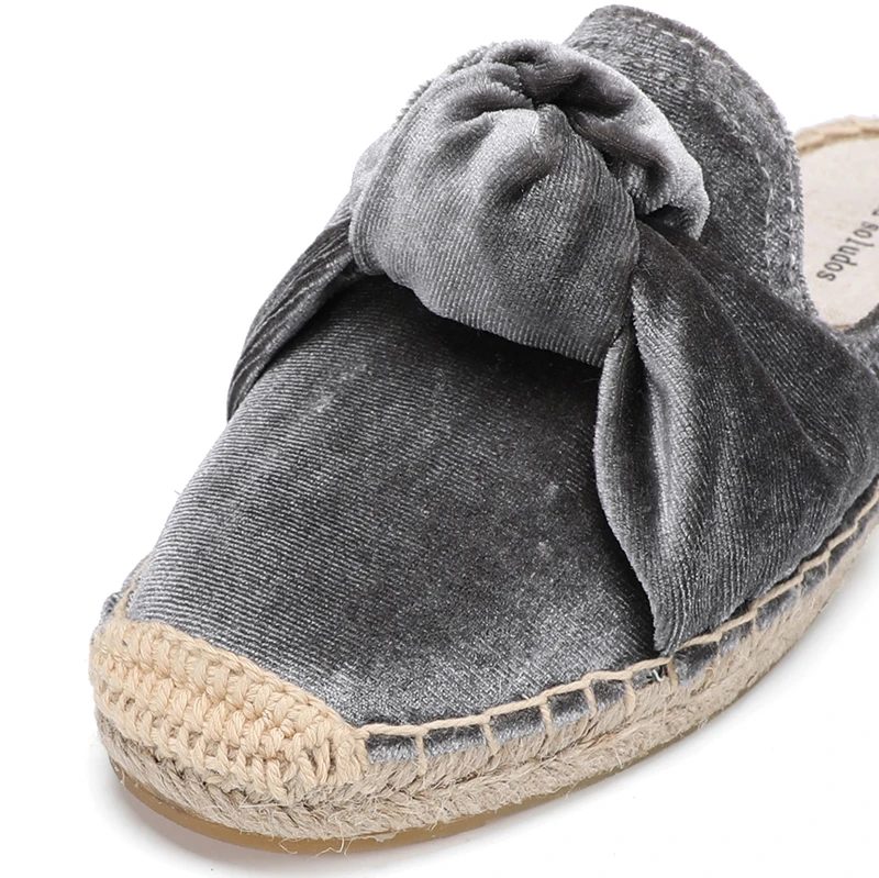 Elsa Mules Espadrilles Til Kvinder - Grå