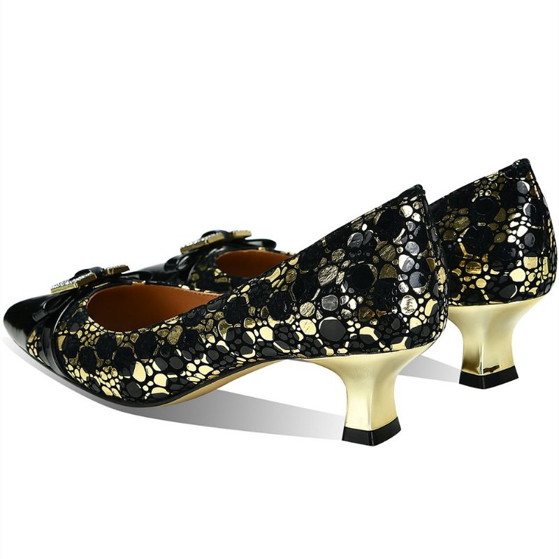 Elsy Dame Hæl Pumps - Sort