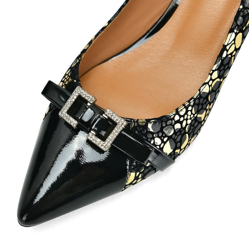 Elsy Dame Hæl Pumps - Sort