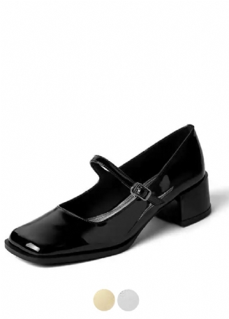 Elsy Dame Spænde Strap Elegant Pumps Sko