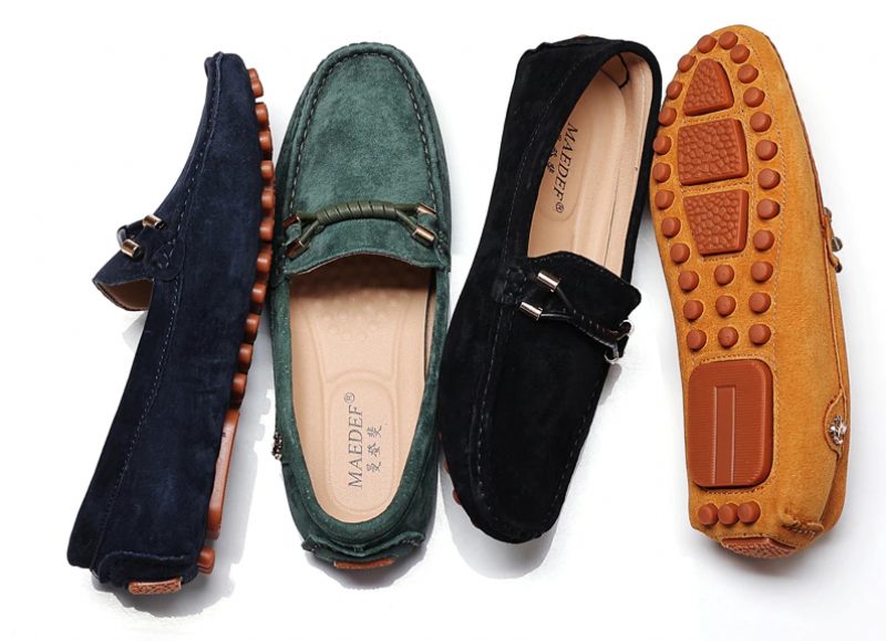 Elvion Loafers Dress Sko Til Mænd - Sort