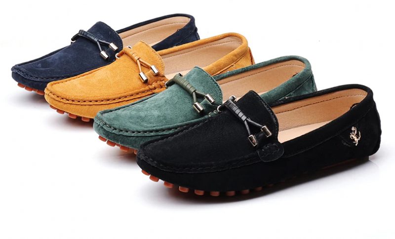 Elvion Loafers Dress Sko Til Mænd - Sort