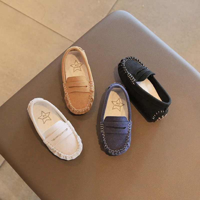 Elzer Drenge Loafers Fritidssko - Marineblå