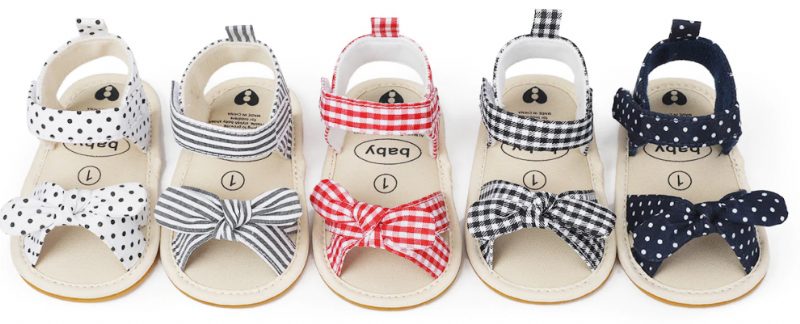 Emilia Baby Pigesandaler - Sort