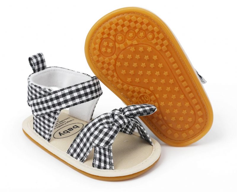 Emilia Baby Pigesandaler - Sort
