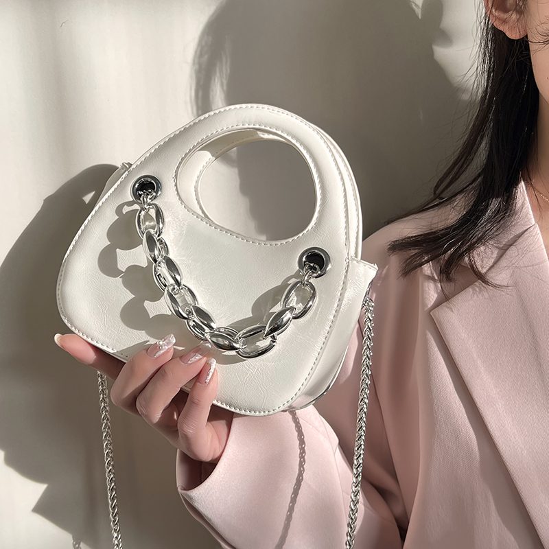 Emperador Dame Designer Læder Mini Håndtaske - Sort