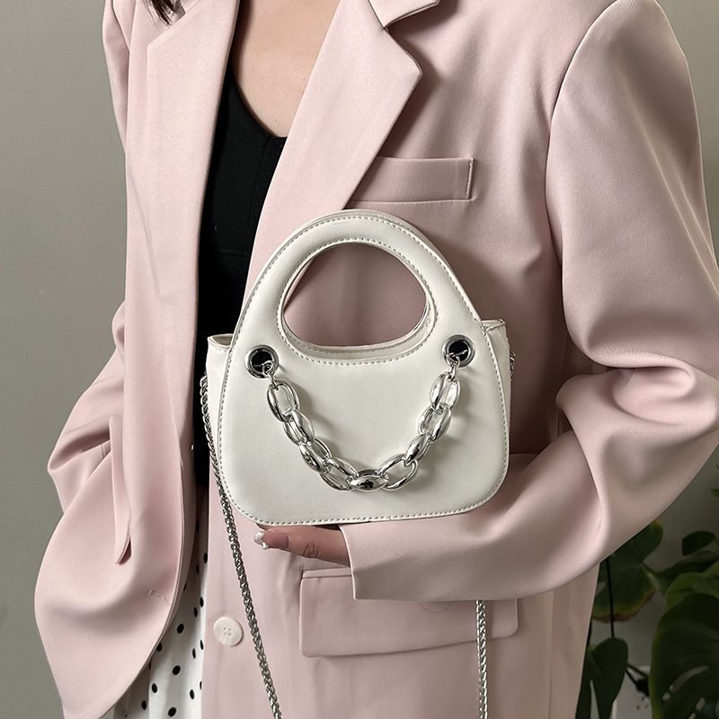 Emperador Dame Designer Læder Mini Håndtaske - Sort