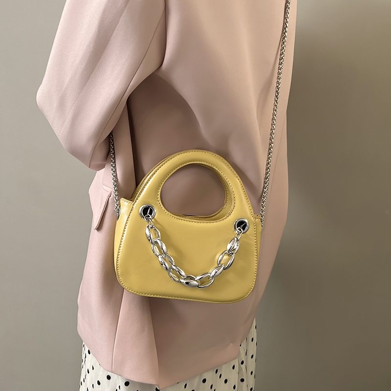 Emperador Dame Designer Læder Mini Håndtaske - Sort