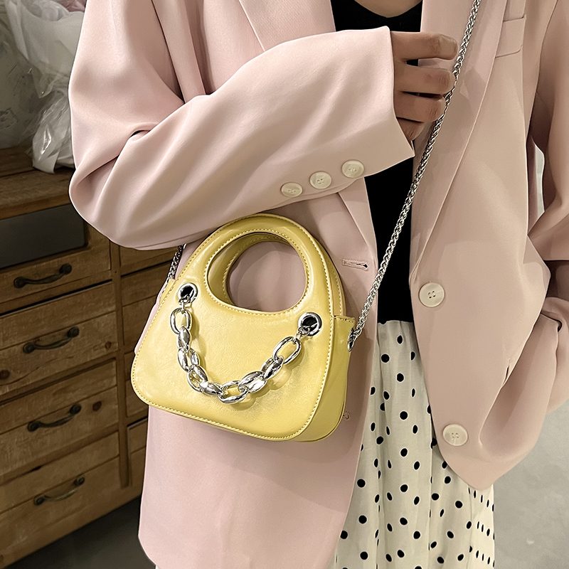 Emperador Dame Designer Læder Mini Håndtaske - Sort