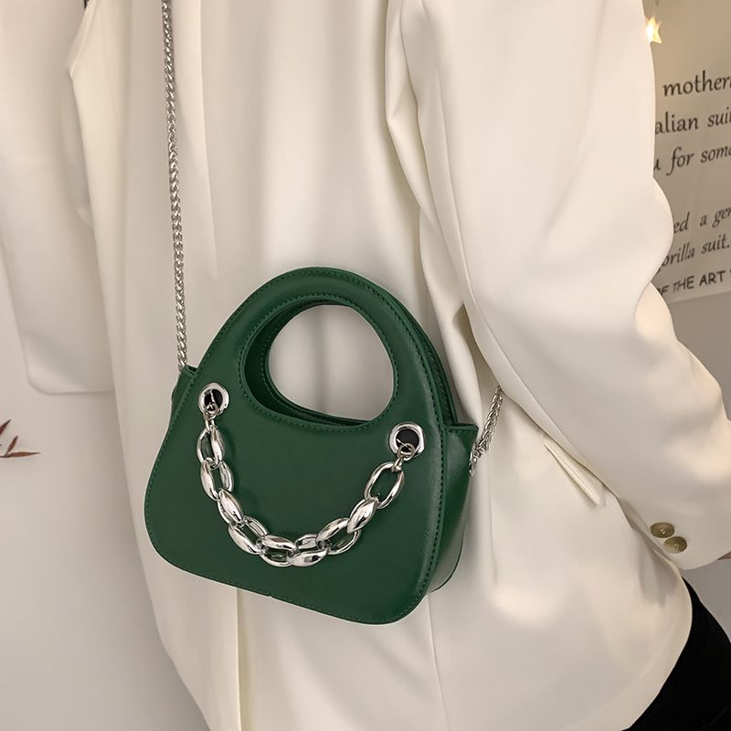 Emperador Dame Designer Læder Mini Håndtaske - Sort