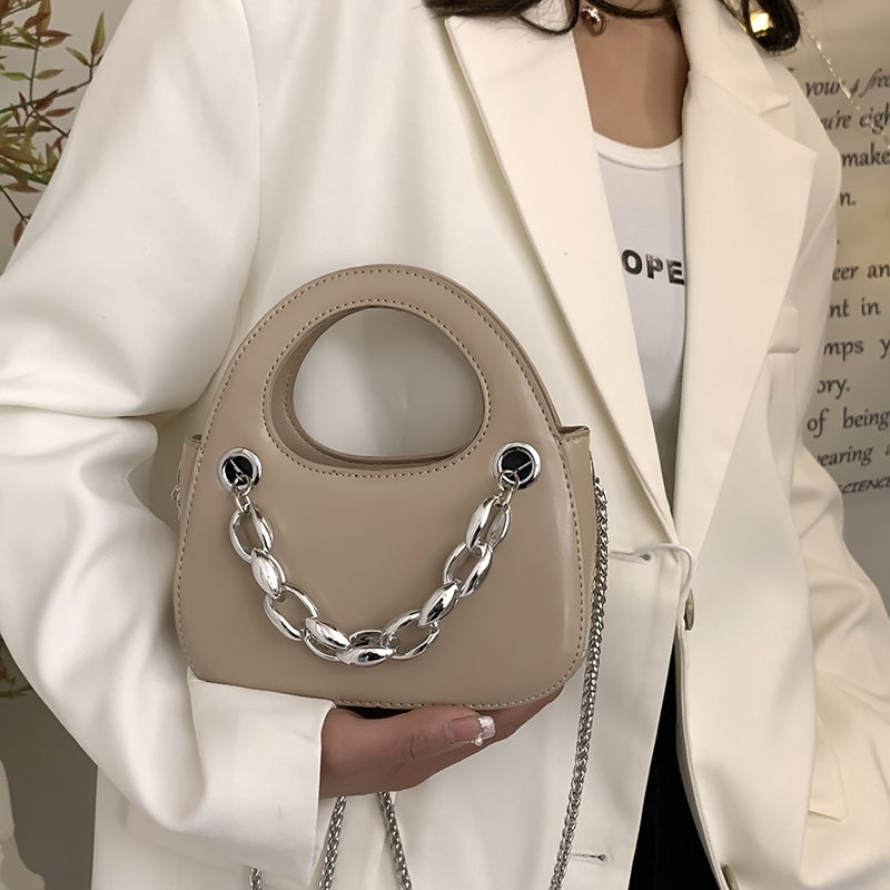 Emperador Dame Designer Læder Mini Håndtaske - Sort
