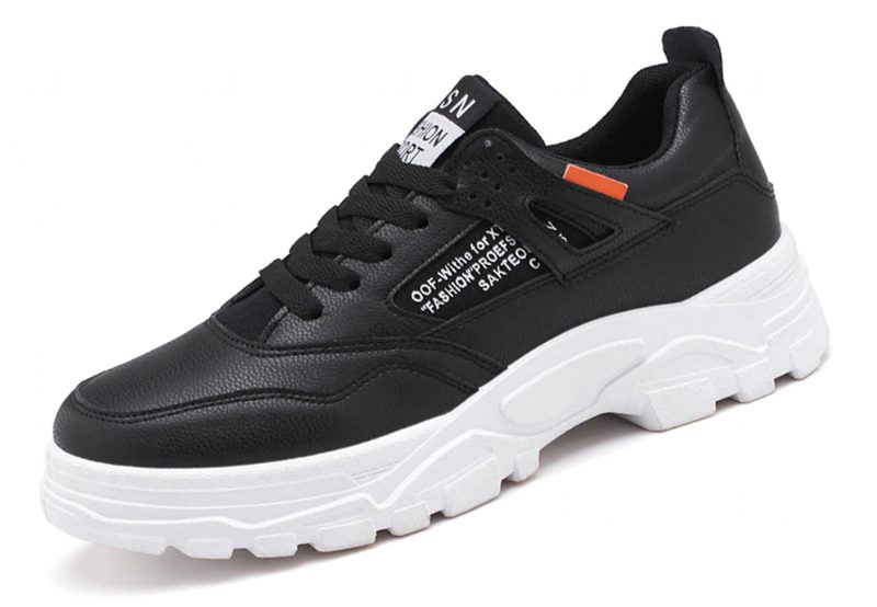 Endry Mode Sneakers Til Mænd - Sort
