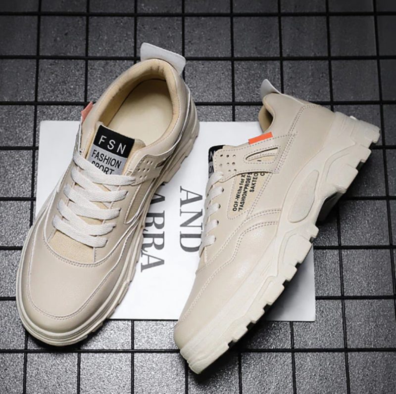 Endry Mode Sneakers Til Mænd - Sort