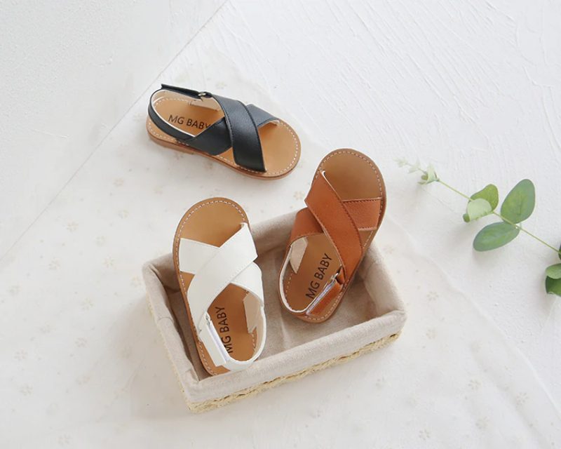 Enola Piges Afslappede Sandal - Brun