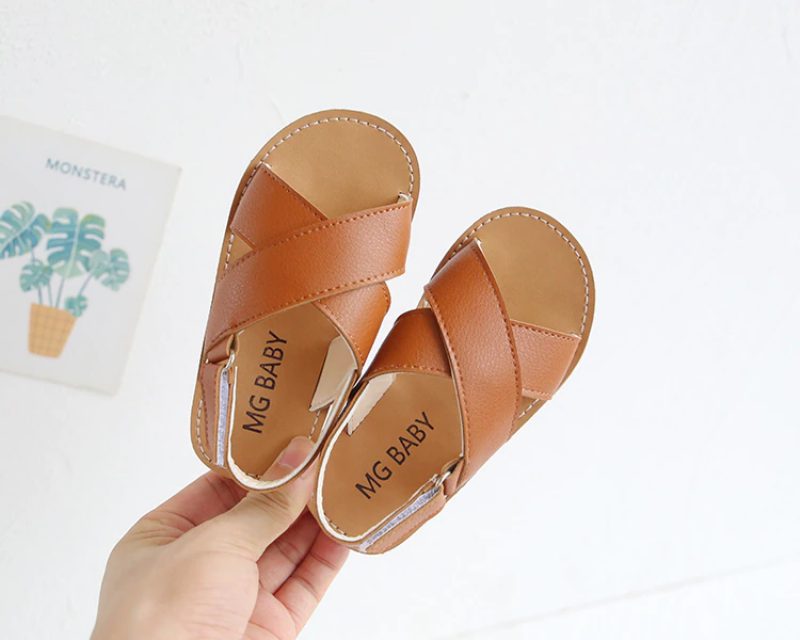 Enola Piges Afslappede Sandal - Brun