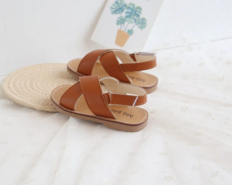 Enola Piges Afslappede Sandal - Brun