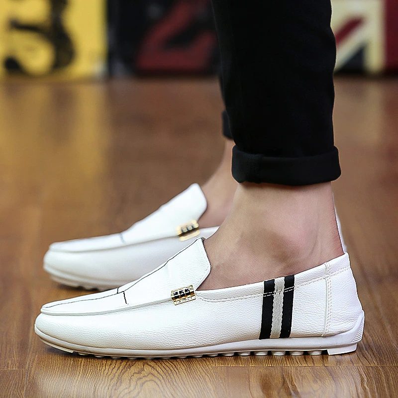 Enzo Loafers Fritidssko Til Mænd - Sort