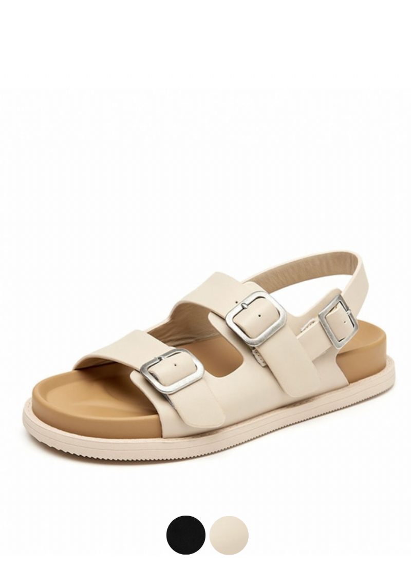 Erminia Flad Sandal Til Kvinder
