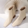Beige Fløjlsfor