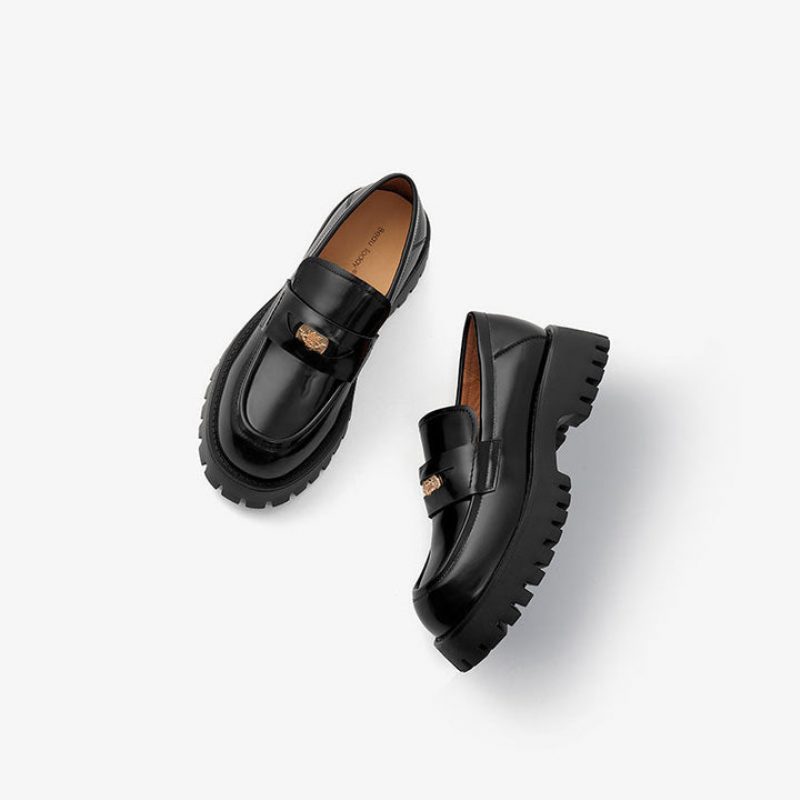 Estefany Slip-on Loafer Til Kvinder - Sort