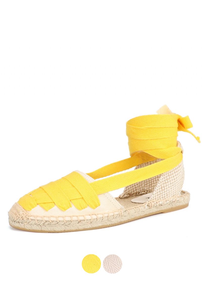 Estela Flade Espadriller Til Kvinder Ankelrem