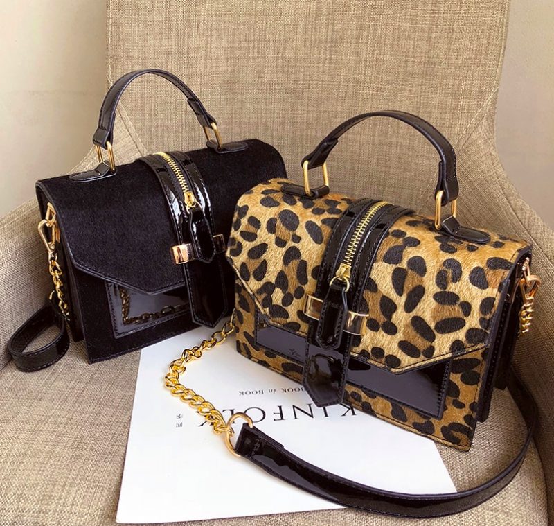 Estephany Håndtasker - Leopard