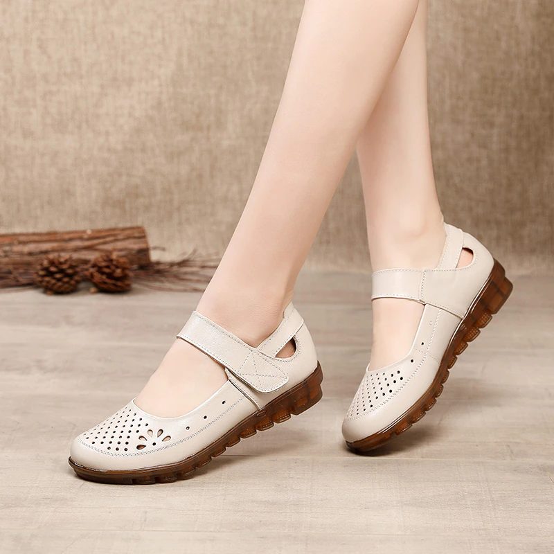Estrella Loafer Sko Til Kvinder - Beige