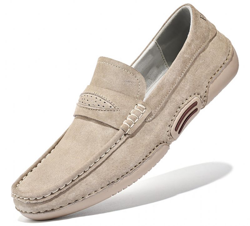 Euge Loafer Sko Til Mænd - Beige