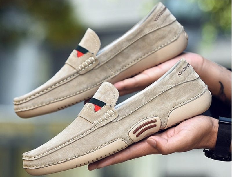 Euge Loafer Sko Til Mænd - Beige