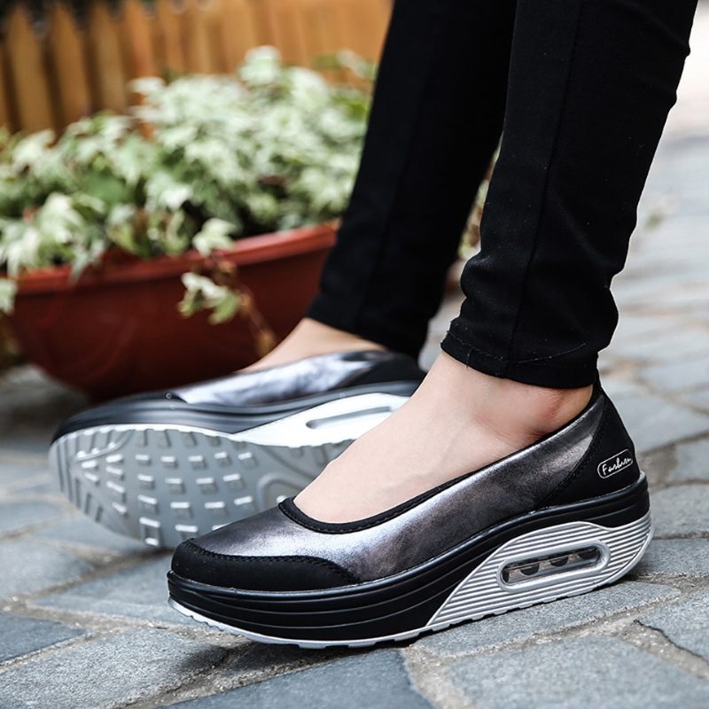Eva Flad Platform For Kvinder - Sort