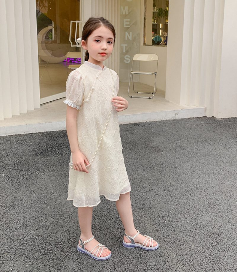 Evana Pigekjole Sandal - Sølv