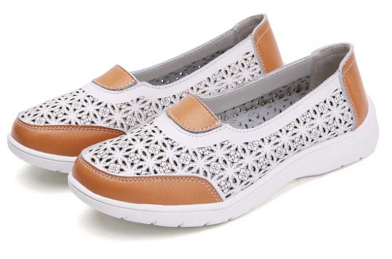 Evania Anti-slip Loafers Til Kvinder - Blå