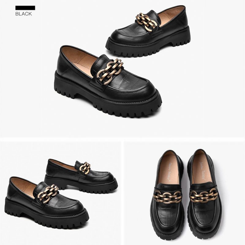 Evans Loafer Sko Til Kvinder - Sort