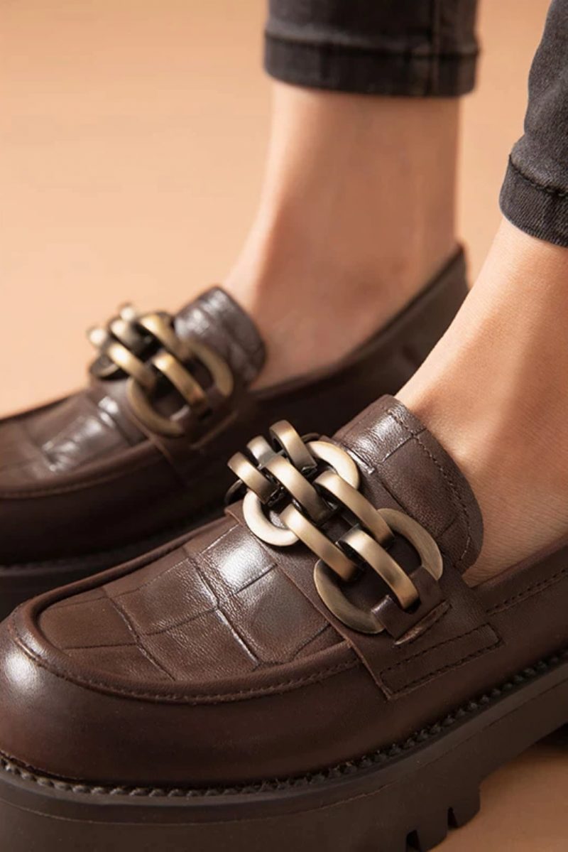 Evans Loafer Sko Til Kvinder - Sort