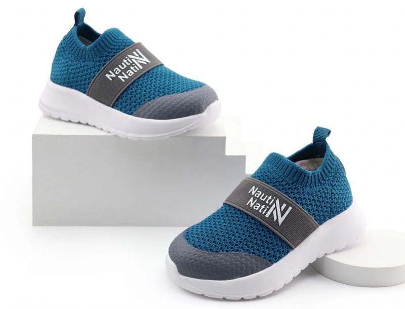 Evans Unisex Løbesko Til Børn - Marineblå