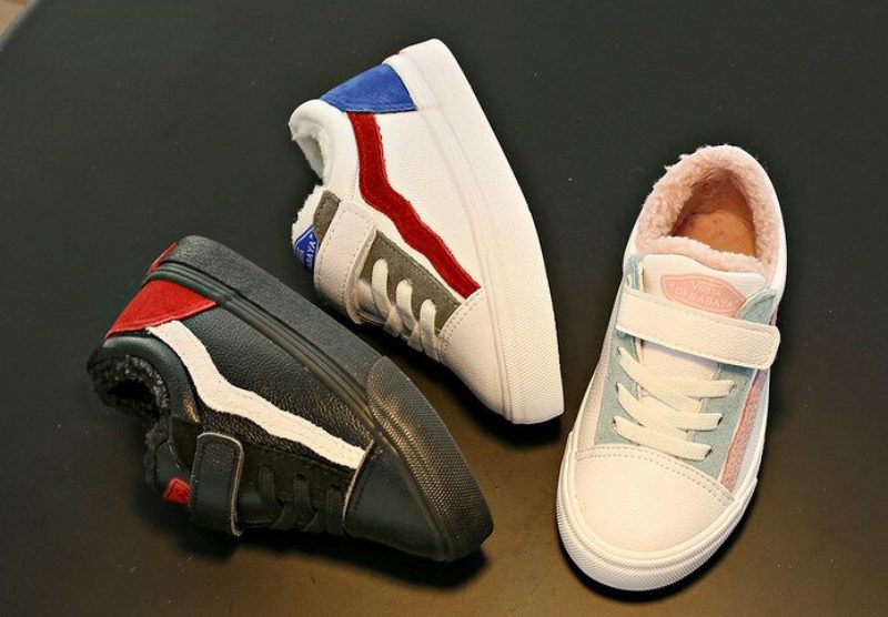 Everg Unisex Varme Sneaker Til Børn - Blå