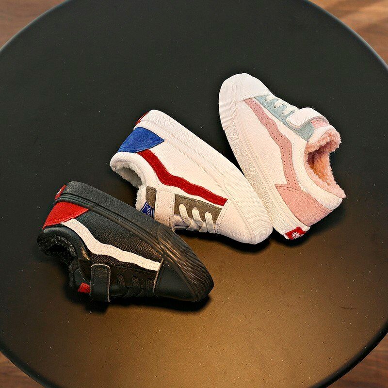 Everg Unisex Varme Sneaker Til Børn - Blå