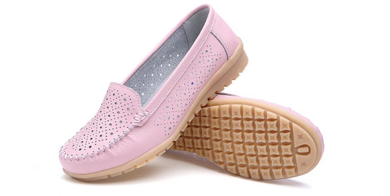 Evita Loafers Til Kvinder - Sort Hul