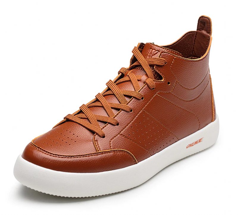 Ezzio Mænds Afslappede Sneakers - Brun