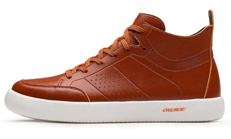 Ezzio Mænds Afslappede Sneakers - Brun